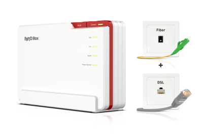 Box 5690 Pro International draadloze router 2.5 Gigabit Ethernet Tri-band (2,4 GHz / 5 GHz / 6 GHz) Wit