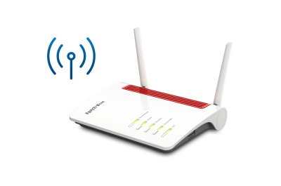 Box FRITZ! 6850 4G International draadloze router Gigabit Ethernet Dual-band (2.4 GHz / 5 GHz) Wit