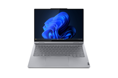 Lenovo ThinkBook 14 2-in-1 G5 IAU Intel Core Ultra 7 255U Hybride (2-in-1) 35,6 cm (14") Touchscreen WUXGA 16 GB DDR5-SDRAM 512 GB SSD Wi-Fi 6E (802.11ax) Windows 11 Pro Zwitsers Grijs