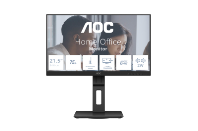 AOC E2 22E2UMF computer monitor 54,6 cm (21.5") 1920 x 1080 Pixels Full HD LED Zwart