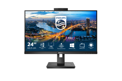 Philips B Line 242B1H/00 computer monitor 60,5 cm (23.8") 1920 x 1080 Pixels Full HD LED Zwart