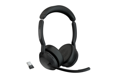 Jabra Evolve2 55 Headset Draadloos Hoofdband Kantoor/callcenter USB Type-C Bluetooth Oplaadhouder