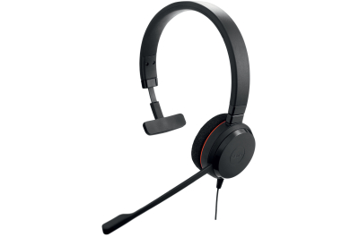 Jabra Evolve 20 Headset Bedraad Hoofdband Kantoor/callcenter USB Type-C Zwart