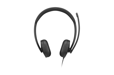 Lenovo VoIP Headset 5000 Bedraad Hoofdband Kantoor/callcenter USB Type-C Zwart