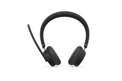 Lenovo 6550 Headset Draadloos Hoofdband Kantoor/callcenter USB Type-C Bluetooth Zwart