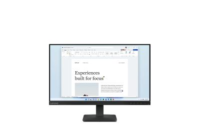 Lenovo L24-4e computer monitor 60,5 cm (23.8") 1920 x 1080 Pixels Full HD LCD Zwart