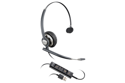 HP Poly EncorePro 715 USB-A Monoaural Headset TAA