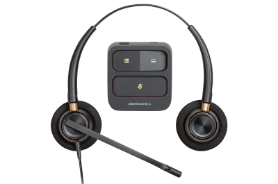HP Poly EncorePro 520 Binaural Headset met Quick Disconnect
