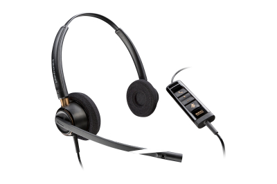 HP Poly EncorePro 525 Microsoft Teams Certified Stereo met USB-A Headset