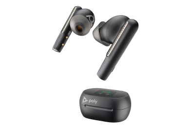 HP Poly Voyager Free 60+ UC M Carbon Black Earbuds + BT700 USB-C-adapter + oplaadcase met touchscreen