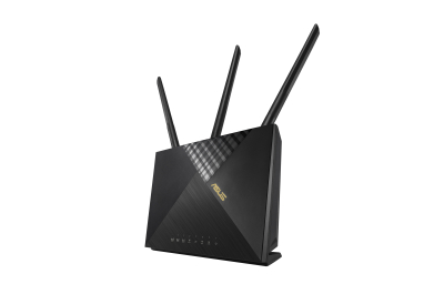 ASUS 4G-AX56 draadloze router Gigabit Ethernet Dual-band (2.4 GHz / 5 GHz) Zwart