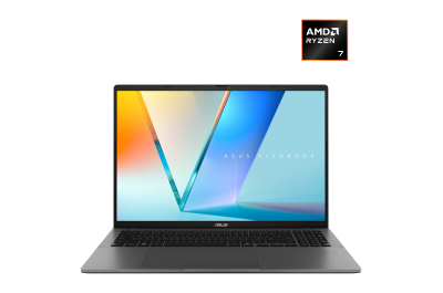 ASUS Vivobook S16 M3607GA-SH004W Copilot+ PC AMD Ryzen AI 7 445 Laptop 40,6 cm (16") WUXGA 32 GB DDR5-SDRAM 1 TB SSD Wi-Fi 6 (802.11ax) Windows 11 Home Nederlands Grijs