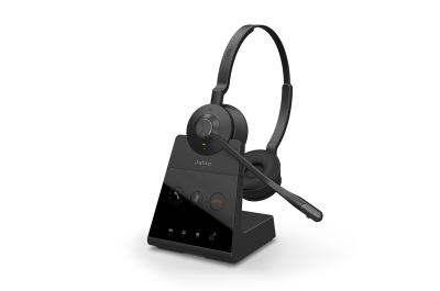 Jabra Engage 65 Headset Draadloos Hoofdband Kantoor/callcenter USB Type-C Bluetooth Oplaadhouder