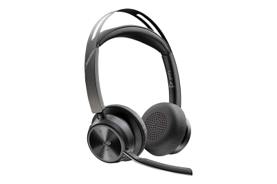 HP Poly Voyager Focus 2 Microsoft Teams Certified USB-C-C Headset +USB-C/A Adapter