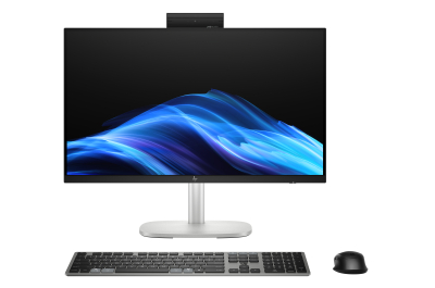 HP EliteStudio 8 G1i AI Wolf Pro Security Edition Intel Core Ultra 7 265 60,5 cm (23.8") 1920 x 1080 Pixels Alles-in-één-pc 16 GB DDR5-SDRAM 512 GB SSD Windows 11 Pro Wi-Fi 7 (802.11be) AI PC Zilver