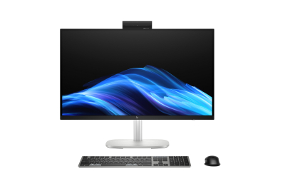 HP EliteStudio 8 G1i AI Wolf Pro Security Edition Intel Core Ultra 5 235 68,6 cm (27") 2560 x 1440 Pixels Alles-in-één-pc 16 GB DDR5-SDRAM 512 GB SSD Windows 11 Pro Wi-Fi 7 (802.11be) AI PC Zilver