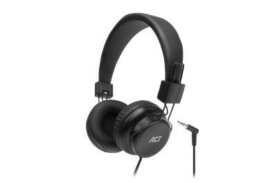 ACT Opvouwbare stereo hoofdtelefoon met 3,5mm audio-aansluiting