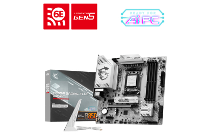 MSI B850M GAMING PLUS WIFI6E moederbord AMD B850 Socket AM5 micro ATX