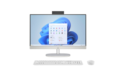HP AIO 24-cr0057nd PC NL Intel® Core™ i5 i5-1335U 60,5 cm (23.8") 1920 x 1080 Pixels Alles-in-één-pc 16 GB DDR4-SDRAM 512 GB SSD Windows 11 Home Wi-Fi 6 (802.11ax) Wit