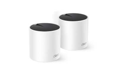 TP-Link DECO X55 (2-Pack) Dual-band (2.4 GHz / 5 GHz) Wi-Fi 6 (802.11ax) Wit 3 Intern