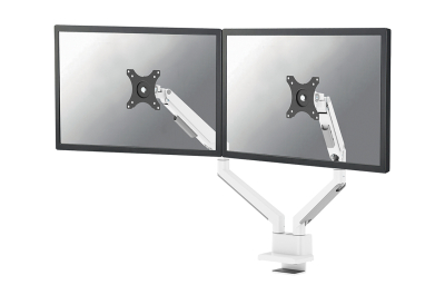 Neomounts DS70-250WH2 Monitorarm 17-32" - gasveer - Topfix - 180°-stop