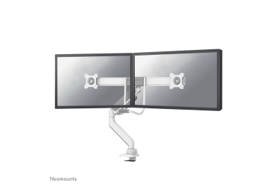 Neomounts DS75-450WH2 Monitorarm 17-32" - gasveer - Topfix - 180°-stop