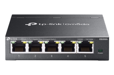 TP-Link Omada ES205G netwerk-switch Managed Gigabit Ethernet (10/100/1000) Zwart