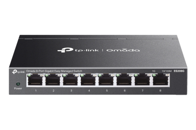 TP-Link Omada ES208G netwerk-switch Managed L2 Gigabit Ethernet (10/100/1000) Zwart