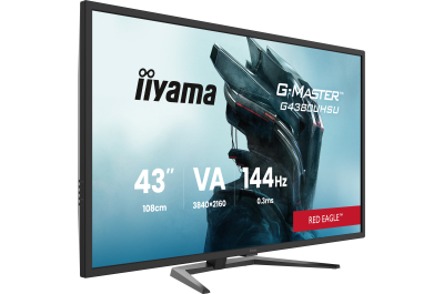 iiyama G-MASTER G4380UHSU-B2 computer monitor 108 cm (42.5") 3840 x 2160 Pixels 4K Ultra HD LED Zwart