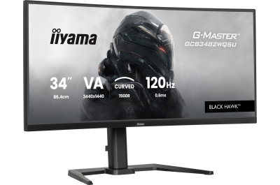 iiyama GCB3482WQSU-B1 computer monitor 86,4 cm (34") 3440 x 1440 Pixels UltraWide Quad HD LED Zwart
