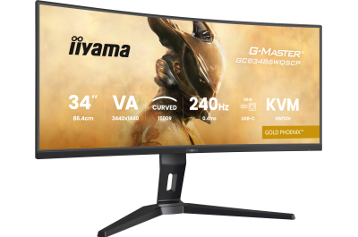 iiyama G-MASTER GCB3486WQSCP-B1 computer monitor 86,4 cm (34") 3440 x 1440 Pixels UltraWide Quad HD Zwart