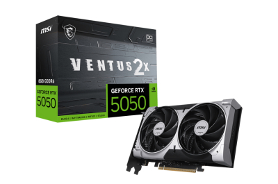 MSI GEFORCE RTX 5050 8G VENTUS 2X OC videokaart NVIDIA 8 GB GDDR6