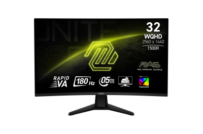 MSI MAG 32CQ6F computer monitor 80 cm (31.5") 2560 x 1440 Pixels Wide Quad HD Zwart