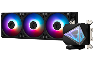 MSI MAG Coreliquid I360 Computer behuizing Alles-in-één vloeistofkoeler 12 cm Zwart 1 stuk(s)
