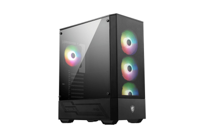 MSI MAG Forge 112R Midi Tower Zwart, Transparant
