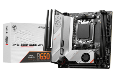 MSI MPG B650I EDGE WIFI moederbord AMD B650 Socket AM5 mini ITX