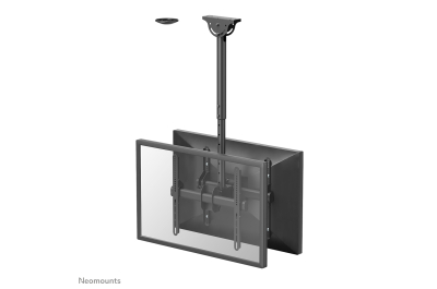 Neomounts NM-C440DBLACK Dual monitor/TV-beugel plafond 32-60" - h 56-91 cm