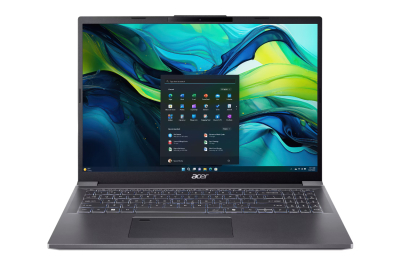 Acer Aspire 16 A16-71M-507Q Intel Core Ultra 5 115U Laptop 40,6 cm (16") WUXGA+ 16 GB LPDDR5x-SDRAM 512 GB SSD Wi-Fi 6E (802.11ax) Windows 11 Home Grijs