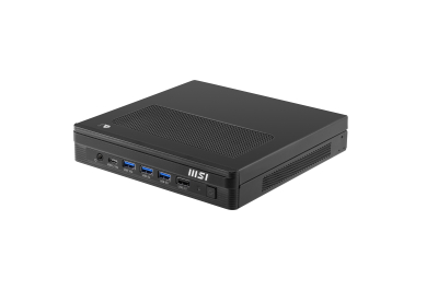 MSI PRO DP10 A14MG-002BEU PC's/werkstation Intel® Core™ i3 i3-14100 1,1L maat pc Mini PC barebone Zwart