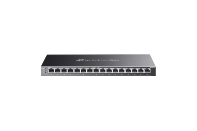 TP-Link Omada SG2016P netwerk-switch Managed L2/L2+ Gigabit Ethernet (10/100/1000) Power over Ethernet (PoE) Zwart