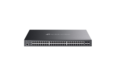 TP-Link Omada SG3452XMPP netwerk-switch Managed L2+ Gigabit Ethernet (10/100/1000) Power over Ethernet (PoE) 1U Zwart
