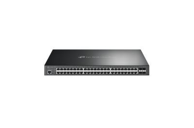 TP-Link Omada SG3452XP netwerk-switch Managed L2+ Gigabit Ethernet (10/100/1000) Power over Ethernet (PoE) 1U Zwart