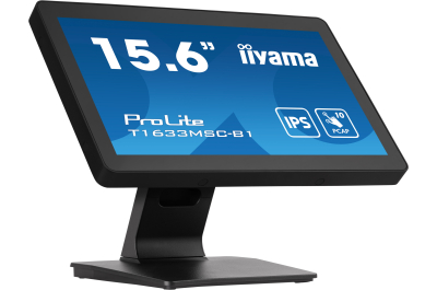 iiyama ProLite T1633MSC-B1 computer monitor 39,6 cm (15.6") 1920 x 1080 Pixels Full HD LCD Touchscreen Zwart