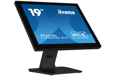 iiyama ProLite T1932MSC-B1S computer monitor 48,3 cm (19") 1280 x 1024 Pixels Full HD LED Touchscreen Tafelblad Zwart