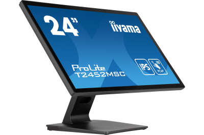 iiyama ProLite T2452MSC-B1 computer monitor 60,5 cm (23.8") 1920 x 1080 Pixels Full HD LCD Touchscreen Multi-gebruiker Zwart