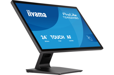 iiyama ProLite T2452MSC-B2 computer monitor 61 cm (24") 1920 x 1080 Pixels Full HD Touchscreen Zwart