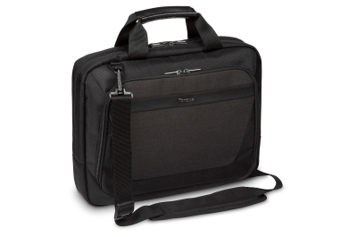 Targus TBT913EU laptoptas 35,6 cm (14") Aktetas Zwart, Grijs