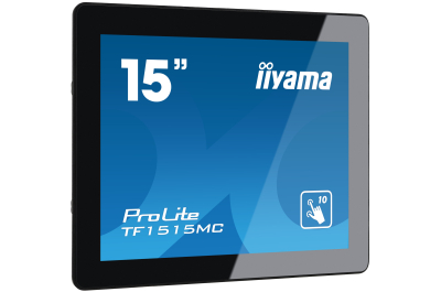iiyama TF1515MC-B2 computer monitor 38,1 cm (15") 1024 x 768 Pixels XGA LED Touchscreen Zwart