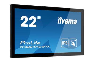iiyama ProLite TF2234MC-B7X computer monitor 54,6 cm (21.5") 1920 x 1080 Pixels Full HD LED Touchscreen Multi-gebruiker Zwart