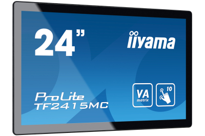 iiyama ProLite TF2415MC-B2 computer monitor 60,5 cm (23.8") 1920 x 1080 Pixels Full HD LED Touchscreen Multi-gebruiker Zwart
